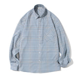Layla The reason for love Holiday Check Shirt S71 Glacier Gray (6550300164214)