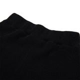 Haley Ribbon Knit Skirt [BLACK] (6638400438390)