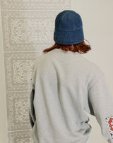 SM:]E DENIM ROUND BUCKETHAT INDIGO (6691415064694)