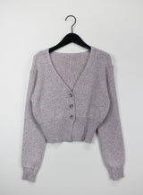 モッズVネックカーディガン / Mod V neck cardigan (4color)