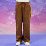 ワイドボウクルストリングバンディングパンツ / Wide boucle string banding pants
