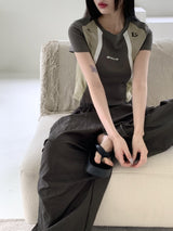 メトムレッグシャーリングバスロックナイロンツーウェイジョガーパンツ/ Methom Leg Shirring Baslock Nylon Two Way Jogger Pants