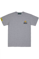 [ENJOY YOUR MEAL] HAMBURGER 1/2 T-SHIRT_GRAY (6582790783094)