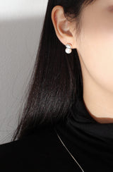 Clay Pearl Earrings