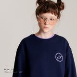 リボルブスウェット / Revolve Sweatshirt Navy (4595379667062)