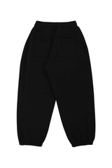 ブラック バルーン サイド ピンタック ジョガーパンツ / Black Balloon Side Pintuck Jogger Pants