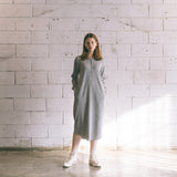 [Patchwork Waffle Onepiece] Grey (6626239250550)