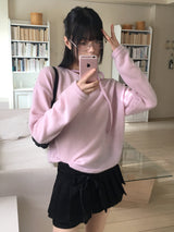 Klang リボン ストラップ ブラッシュ オフショルダー T シャツ