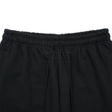 ビッグスクリプトロゴエンボシングスウェットパンツ BLACK