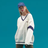 WAPPEN V NECK KNIT SWEATER_WHITE (6610781208694)