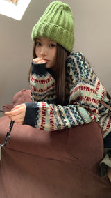 Nordic loose fit knit