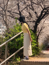 イージーコットンロングスカート / Easy Cotton Long Skirt (3 colors)
