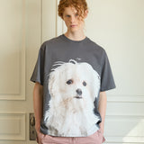 Maltese face half sleeve tshirts