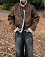 MG Crack Suede Crop Mustang (3 colors)