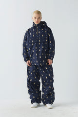 WDコージーMBトラックパンツミニベアラビット / BSR2223FWPT044 WD COZY MB TRACK PANTS MINI BEARRABBIT NAVY