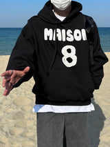 エイトルースフィットプリントフーディ / EIGHT LOOSEFIT PRINTING HOODY(4COLOR)