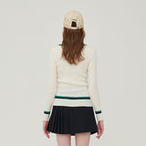 Line ribbed collar knit_CREAM (6658452717686)