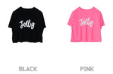ジェリークロップ半袖Tシャツ / TOP(8137) Jelly Crop Short Sleeve Tee