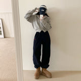 ナッピングエンブロイダリー2WAYジョガーパンツ / [Bellied made] napping embroidery two-way jogger pants