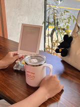 タンジェリンステンレスマグ