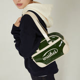 Vintage enamel shoulder bag