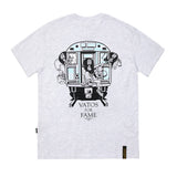 22ヴァンダリズムスタンダードフィットTシャツ / 22 VANDALISM STANDARD FIT T-SHIRTS WHITE / MELANGE