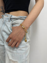 no.74ブレスレット / no.74 bracelet gold ive 怜 | REI | レイ pick