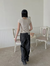 シュガークロップTシャツ / Sugar crop T-shirt (4color)