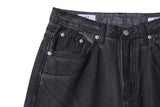 Amber Semi-Wide Coated Denim Pants (3 colors)