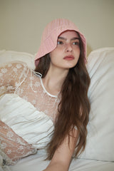 DUBBY bucket hat_lightpink