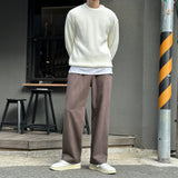 LMN Renaud One Tuck Denim Pants (4 colors)