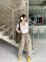 Four cargo pants