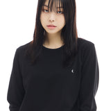 ベーシックマシュマロロングスリーブT/BASIC MARSHMALLOW LONG-SLEEVED T-BLACK