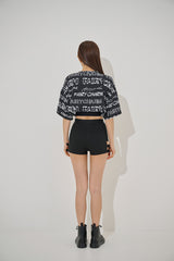 ペア半袖クロップTシャツ/(9194) Pair Short Sleeve Crop Tee