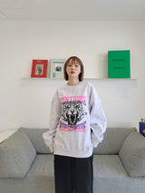 タイガーフラッフスウェットシャツ / VENTIQUE Tiger fluff mtm 3color