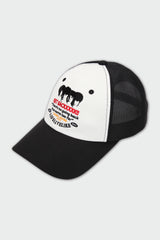 ゲットバックメッシュキャップ / Get back Mesh cap (black)