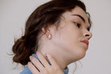 Water Drop One-touch Earrings (XL)