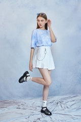 HIDE Tie Dye Graphic T-Shirt (Sky Blue) (6571001446518)