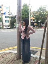 Walter denim long skirt