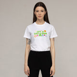 ライフゴーマルチスマイルスリム半袖Tシャツ / Life Go Multi-Smile Slim Short-Sleeved T-Shirt