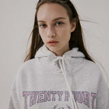 24Tベイツリーロゴフーディー/24T BAY TREE LOGO HOODIE, HEATHER GRAY