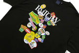フルーツレーベルTシャツ / FRUIT LABEL TEE_BLACK