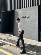 ロアサマーツータックワイドスラックス / Roa Summer Two-Tuck Wide Slacks (4 colors)