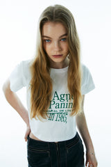 パニーノクロップTシャツ/PANINO CROP TEE [WHITE]