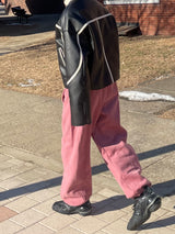 Candy floss jogger pants