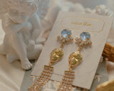 アフロディーテシリーズ - ジュエルクイーンピアス / Aphrodite Series - Light Sapphire Jewel Queen Piercing