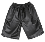 No.9461 leather B cago wide SHORTS