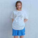 オーバーサイズダーリンTシャツ / OVERSIZE DARLING TEE, WHITE