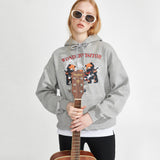 Bear Metal Hoodie [Melange grey] (6610312364150)