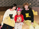 [KIDS] KIRSH X MISAKI KAWAI KIDS FAMILY BASIC KNIT [RED]